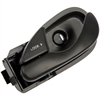 Interior Door Handle Rear Left Smooth Black - image 1