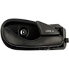 Interior Door Handle Rear Right Smooth Black - image 2