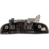 Exterior Door Handle Rear Right Smooth Black - image 2