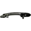 Exterior Door Handle Front Right Black/Chrome - image 2