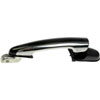 Exterior Door Handle Rear Right Black/Chrome - image 1