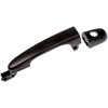 Exterior Door Handle Front Left Smooth Black - image 3