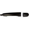 Exterior Door Handle Rear Left Smooth Black - image 1