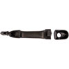Exterior Door Handle Front Left Smooth Black - image 2