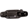 Exterior Door Handle Rear Right Smooth Black - image 2