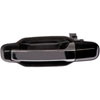 Exterior Door Handle Rear Left Smooth Black - image 1