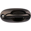 Exterior Door Handle Front Right Smooth Black - image 1