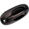 Exterior Door Handle Front Right Smooth Black - image 3