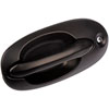 Exterior Door Handle Front Left Smooth Black - image 3