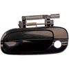 Exterior Door Handle Front Left Smooth Black - image 1