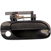 Exterior Door Handle Front Right Smooth Black - image 1