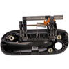 Exterior Door Handle Front Right Smooth Black - image 2