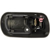 Interior Door Handle Front/Rear Right Textured Dark Gray - image 2