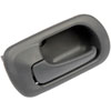 Interior Door Handle Front/Rear Left Textured Gray - image 1