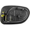 Interior Door Handle Front/Rear Right Textured Dark Gray - image 3