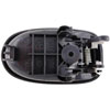 Interior Door Handle Front/Rear Right Textured Dark Gray - image 2
