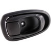 Interior Door Handle Front/Rear Right Textured Dark Gray - image 3