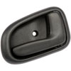 Interior Door Handle Front/Rear Right Textured Dark Gray - image 1