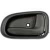 Interior Door Handle Front/Rear Right Textured Dark Gray - image 2