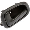 Interior Door Handle Front/Rear Left Textured Dark Gray - image 1