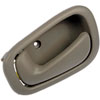 Interior Door Handle Front/Rear Left Textured Gray - image 1