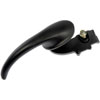 Interior Door Handle Front/Rear Left Textured Black - image 1
