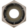 810-039 Hex Lock Nuts with Nylon Ring-Grade 2- Thread Size 10-24 in., Height 15/64 in.; 18-8 Stainless - image 2