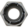 810-040 Hex Lock Nuts with Nylon Ring-Grade 2- Thread Size 1/4-20 in., Height 5/16 in. - image 2