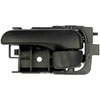 Interior Door Handle Front/Rear Left Textured Black - image 1
