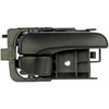 Interior Door Handle Front/Rear Right Textured Black - image 1