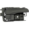 Interior Door Handle Front/Rear Right Smooth Black - image 1