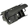 Interior Door Handle Front/Rear Right Smooth Black - image 3