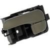 Interior Door Handle Front/Rear Left Smooth Gray - image 3