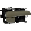Interior Door Handle Front/Rear Right Smooth Gray - image 1