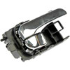 Interior Door Handle Front/Rear Right Black/Chrome - image 3
