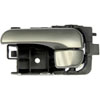 Interior Door Handle Front/Rear Left Smooth Silver - image 1