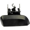 Exterior Door Handle Rear Left Smooth Black - image 1