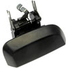 Exterior Door Handle Rear Left Smooth Black - image 3