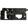 Interior Door Handle Front Left Black/Chrome Hatchback - image 2