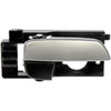 Interior Door Handle Front Right Black/Chrome Hatchback - image 1