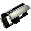 Interior Door Handle Front Right Black/Chrome Hatchback - image 3