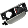 Interior Door Handle Front Right Gray/Chrome Hatchback - image 3
