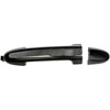 Exterior Door Handle Rear Left/Right Black Chrome - image 1