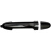 Exterior Door Handle Front Right Black/Chrome - image 1