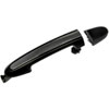Exterior Door Handle Front Right Black/Chrome - image 3
