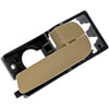 Interior Door Handle Front Right Smooth Beige - image 3
