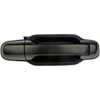 Exterior Door Handle Rear Right Smooth Black - image 1