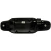 Exterior Door Handle Rear Right Smooth Black - image 2