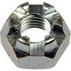 814-060 Hex Nut-Castellated-Thread Size 1/4-28, Height 7/16 in.; Grade D - image 1