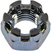 814-061 Hex Nut-Castellated-Thread Size 5/16-24, Height 1/2 in.; Grade D - image 1
